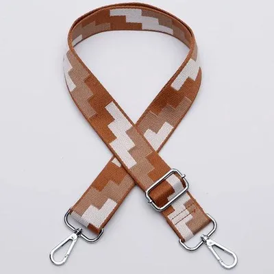 Obrázok produktu pre Popruh na rameno, nastaviteľný od 80 do 140 cm - Široké rúčky na taške - Ramenný popruh na tašku - Odolný nylon - Karabín - Pohodlný a stabilný - Šnúrka na tašku