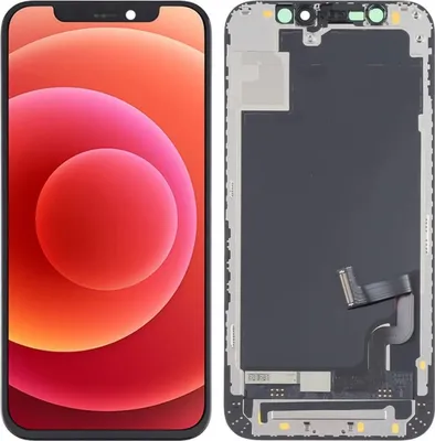 Zdjęcie produktu dla Wyświetlacz LCD i ekran dotykowy, zamiennik ekranu do Apple iPhone 12 mini Hard OLED, części zamienne do smartfonów