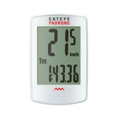 Obrázek produktu pro Počítadlo jízdních kol CatEye PADRONE CC-PA100W bílé
