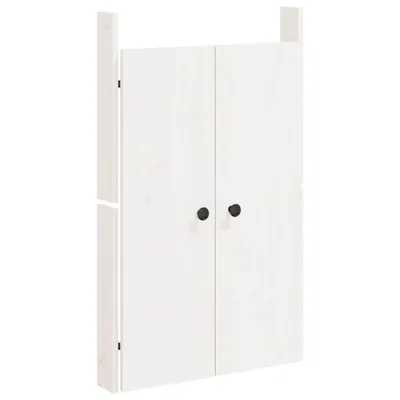 Immagine prodotto di Ante da Cucina da Esterno MEPPEL Bianche 50x9x82 cm Legno Massello di Pino