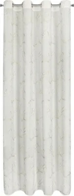 Zdjęcie produktu dla Eurofirany 460800, Przezroczysty, Neutralny, Wzór, Poliester, Oczko, 110 g/m²