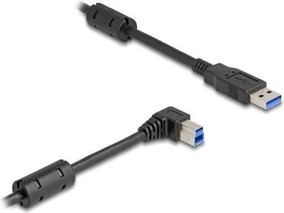 Obrázok produktu pre DeLOCK 81108, 1 m, USB A, USB B, USB 3.2 Gen 1 (3.1 Gen 1), 5 Gbit/s, Čierna