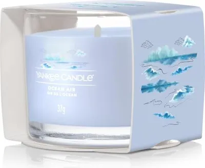 Produktbild von Yankee Candle Ocean Air, Rund, Blau, Ozean, 10 h, 1 Stück(e)