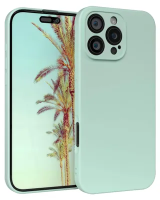 Produktbild von EAZY CASE - TPU Hülle für Apple iPhone 16 Pro Max, TPU Case stoßfeste Handyhülle, weiches Cover mit Kameraschutz, Silikonhülle in Grün