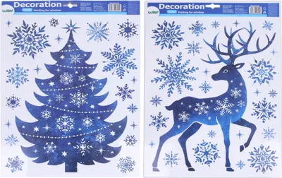 Immagine prodotto di Decorazione per finestra 41x29 cm NATALE