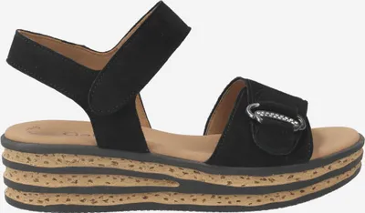 Produktbild von Gabor 44.554.17, Sandaletten in Schwarz für Damen, Größe 40,5