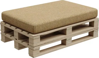 Obrázok produktu pre Paletový vankúš, paletový vankúš, záhradný vankúš, PFBG (sedací vankúš 120x80, med)