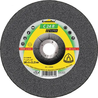 Zdjęcie produktu dla Tarcza do szlifowania BETONU 125x6 KLINGSPOR C24R