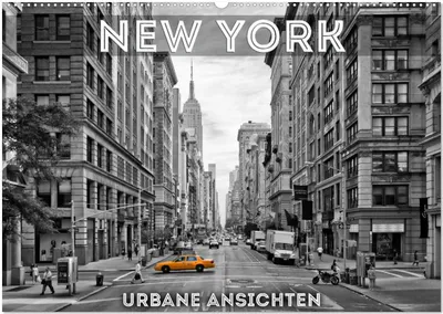Produktbild von NEW YORK Urbane Ansichten (Wandkalender 2026 DIN A2 quer), CALVENDO Monatskalender