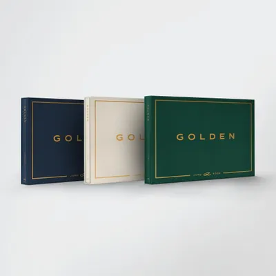 Jungkook GOLDEN 1. Soloalbum – CD + Fotobuch + Poster + Karten