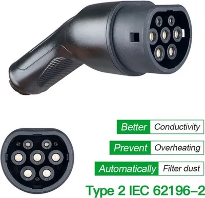 Obrázek produktu pro Přenosná nabíječka 11 kW, typ 2, pro elektromobily – kabel o délce 10 metrů a krytí IP66