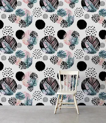 Produktbild von Coloray Fototapete 152x104 cm Latextapete Magicstick - Abstraktion Circleleaves.