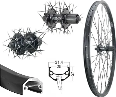 Produktbild von Hinterrad 28" / 29" Disc 8,-9,-10 fach Shimano M475 Andra 40 verstärkt bis 180 kg (25-622)