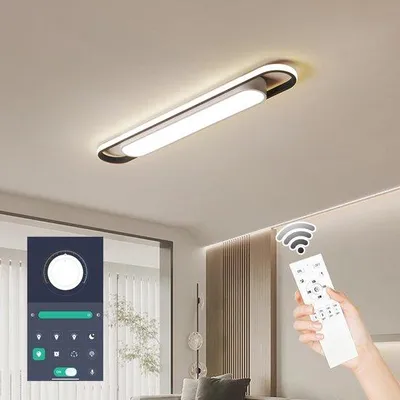 Produktbild von LED-Plafondlampe mit Fernbedienung und App-Steuerung