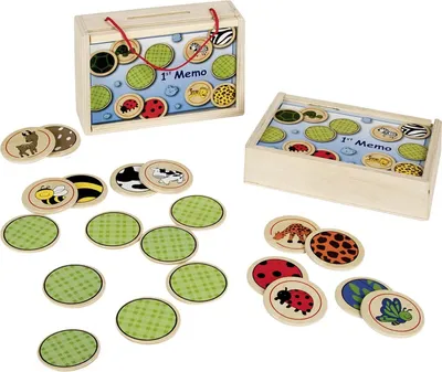 Produktbild von Happy People Memo aus Holz, 20 Teile