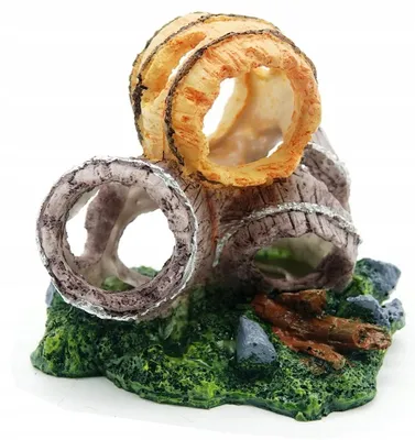 Produktbild von Aqua Nova Deko-Fässer Aquarium-Dekoration 12x9.5x11cm
