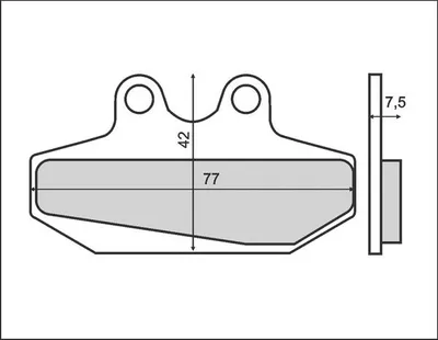 Produktbild von Bremsbeläge Kh167 (Ft 3055)