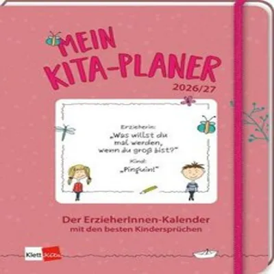 Produktbild von Klett Kita Kita-Planer 2026/27 – Umfassender Wochenplaner mit Monats- & Jahresübersichten