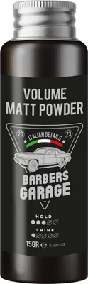 Produktbild von Barbers Garage mattes Haar-Volumenpuder (15g)