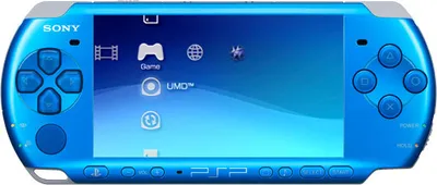Produktbild von Sony PlayStation Portable Slim & Lite, Blau, LCD, 10,9 cm (4.3"), 16,78 Millionen Farben, 16:9, MS Duo