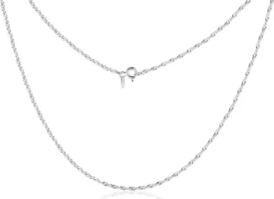 Produktbild von SILBERKETTEN STORE Singapurkette 1,8mm - 925 Silber - 90cm