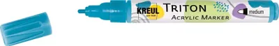 Obrázok produktu pre KREUL 17746, Tyrkysová, Tyrkysová, Biela, Turquoise Blue, 1 farba/farieb, Stredná, Guličkové zakončenie