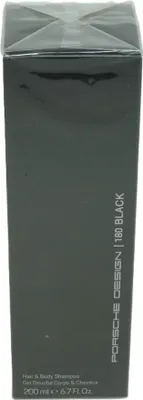 Image de Porsche Design 180 Black Hair & Body Shampooing (200 ml)