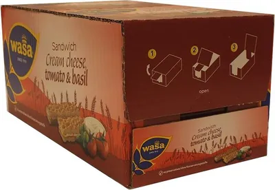 Produktbild von Wasa-Sandwich-Tomaten-Basilikum (24x 40gr)