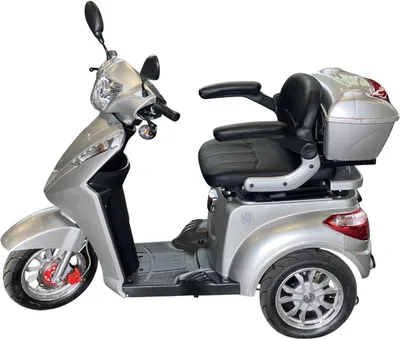 Produktbild von Seniorenmobil Elektromobil Elektroroller 25 km/h 1.000 W Silber E- Rider T-2