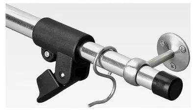 Produktbild von Kleiderstange mit 5 Haken für Wohnmobile 85-165 cm