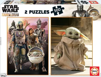 Obrázek produktu pro Educa 18871 Mandalorian 2x500 dílků puzzle