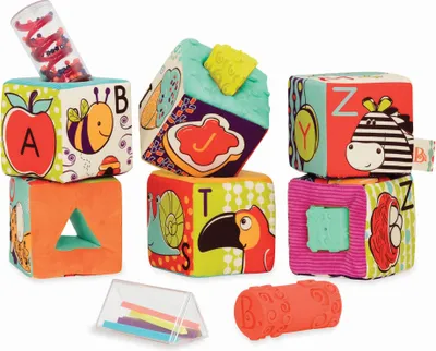 Immagine prodotto di B.Toys aBc Party - blocchi sensoriali morbidi e grandi