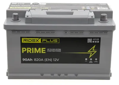 Produktbild von RIDEX PLUS Starterbatterie 12V 90Ah 820A/EN B13 L4 Batterie