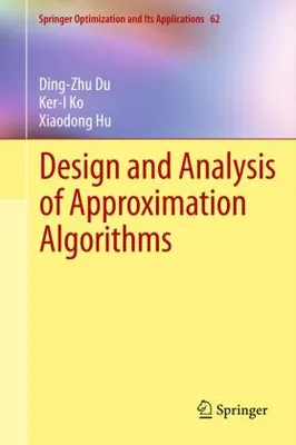 Produktbild von Design and Analysis of Approximation Algorithms