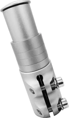 Zdjęcie produktu dla Przedłużenie szyjki wspornika kierownicy roweru CHICIRIS wykonane ze stopu aluminium do widelca przedniego 28,6 mm, adapter podwyższenia kierownicy roweru górskiego z uszczelkami, solidny i wytrzymały, (124MM)