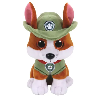 Produktbild von TY Beanie Boos 15cm Glubschi Paw Patrol Tracker Hund Stofftier Plüschtier