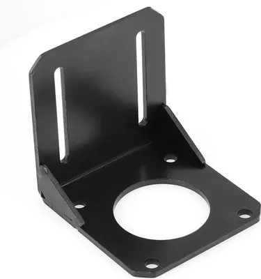 Produktbild von 1 Stück schwarze Edelstahl-Montagehalterung für 57 NEMA23 Schrittmotor