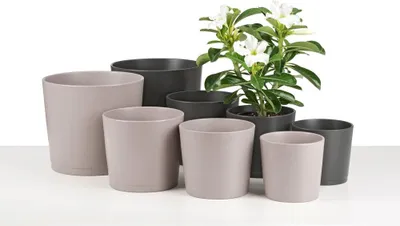 Produktbild von Scheurich Übertopf TAUPE 883/22