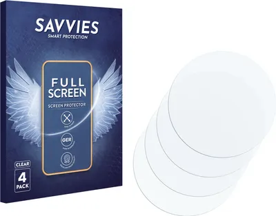 Produktbild von 4x Savvies Fullscreen Schutzfolie für AMFUN L3EU 2.2" Displayschutz Folie Fullcover Klar Transparent