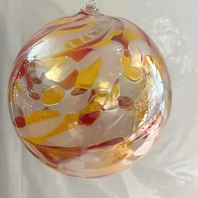 Produktbild von Bunte Hängende Glasball Ornament für Fensterdekoration