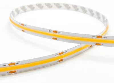 Produktbild von COB-LED-Streifen 15 m, 24 V, IP20, 504 LEDs/m, 5,8 W/m, 10 mm – Kaltweiß 6000 K – 8000 K