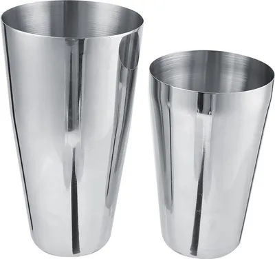 Zdjęcie produktu dla Zestaw shakerów do koktajli ze stali nierdzewnej do mieszania i picia (800/600 ml)