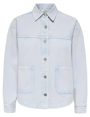 Image de JdY Damen Jdynoma, chemise-veste manches longues, pantalon, couleur bleu cachemire, taille xx_l