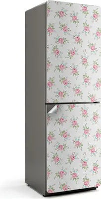 Zdjęcie produktu dla Etniczny wzór w paski - Naklejka na lodówkę - Naklejka na lodówkę - Dekoracja lodówki - Folia samoprzylepna na lodówkę - Dekoracja kuchni - 60x190 cm