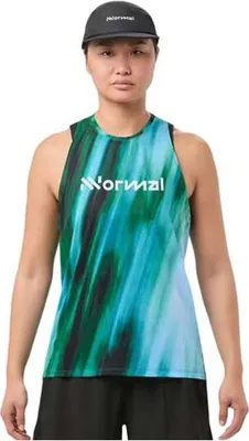 Produktbild von Nnormal Race ärmelloses T-shirt Grün L Frau Grün L