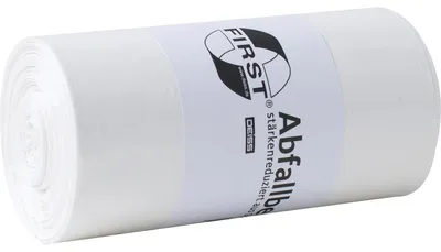 Zdjęcie produktu dla FIRST Müllbeutel 36030 630x850mm Sternnahtboden weiß 9x40 St./Pack.