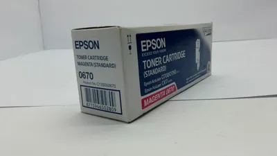 Productafbeelding van Toner EPSON C13S050670, magenta cartridge voor ALC1700