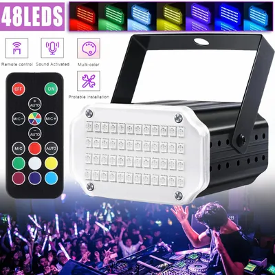 Produktbild von Stroboskop Disco Licht Disco Beleuchtung Effekt Lichter Disco Blitzlicht