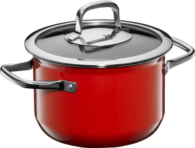 Produktbild von WMF Fusiontec Compact 3201111563 Kochtopf inkl. Deckel, Edelstahl, 18 cm Durchmesser, Induktionsherd-geeignet