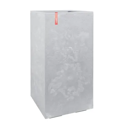 Obrázek produktu pro Květináč Karo, 300x300x600 mm, šedá betonová barva